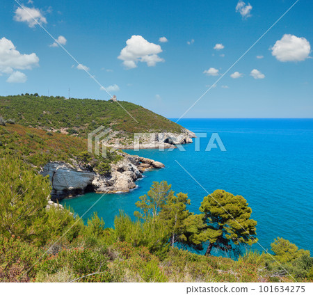 Summer Architello (Arch) of San Felice on the Gargano peninsula in Puglia, Italy 101634275
