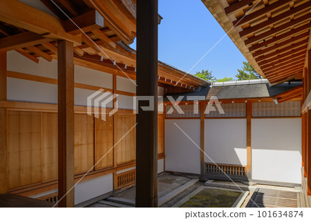 Nagoya Castle Honmaru Palace courtyard Nagoya Castle Honmaru Palace courtyard 101634874