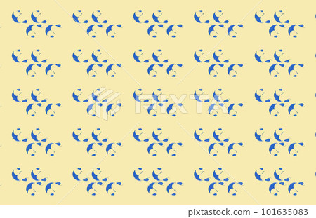 Pattern material combining umbrellas and drops 101635083