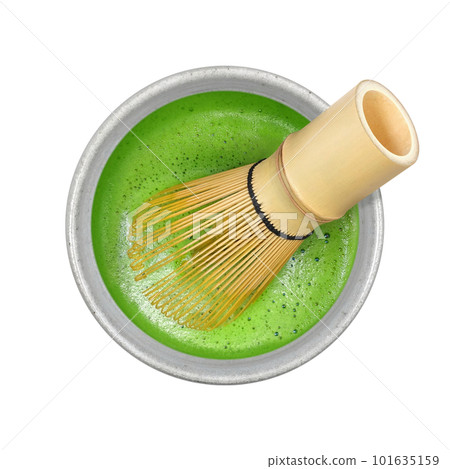 Matcha illustration real Matcha illustration real 101635159