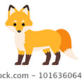 沒有主線的簡單狐狸插畫 101636064
