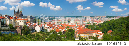 Stare Mesto (Old Town) view, Prague, Czech Republic. 101636140