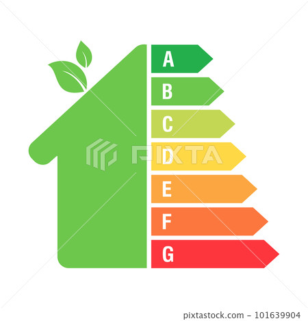 Energy efficiency and home improvement concept. Vector illustration Energy efficiency and home improvement concept. Vector illustration 101639904