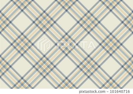 Tartan plaid background, diagonal check seamless pattern. Vector fabric texture for textile print, wrapping paper, gift card, wallpaper. Tartan plaid background, diagonal check seamless pattern. Vector fabric texture for textile print, wrapping paper, gift card, wallpaper. 101640716