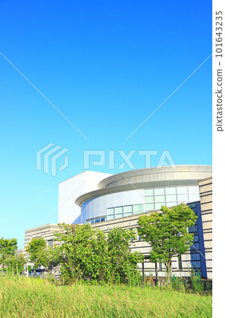 知立市和知立文化中心的風景 知立市和知立文化中心的風景 101643235