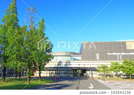 知立市和知立文化中心的風景 知立市和知立文化中心的風景 101643236