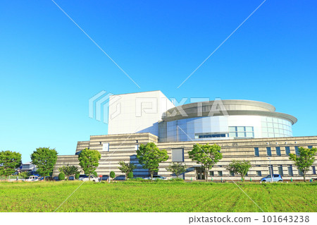 知立市和知立文化中心的風景 知立市和知立文化中心的風景 101643238