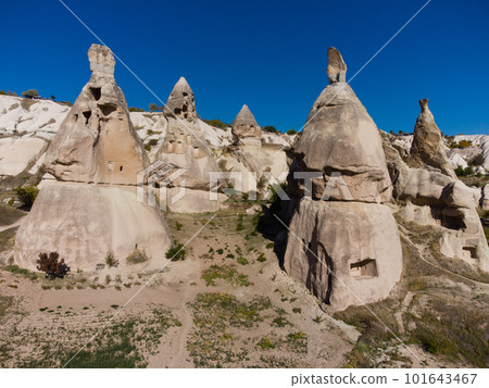 beautiful mountain scenery of Cappadocia beautiful mountain scenery of Cappadocia 101643467