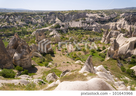 beautiful mountain scenery of Cappadocia beautiful mountain scenery of Cappadocia 101643966