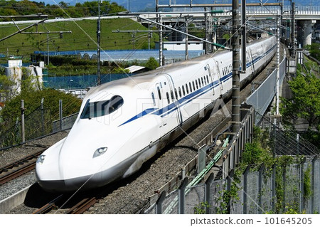 N700S heading for Hakata on the Tokaido Shinkansen N700S heading for Hakata on the Tokaido Shinkansen 101645205