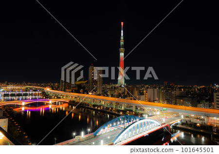 從隅田川看見的天空樹 從隅田川看見的天空樹 101645501