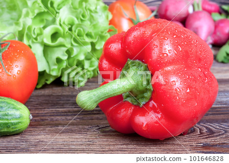 Red paprika Red paprika 101646828