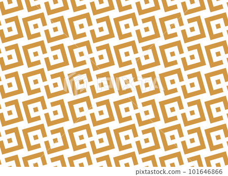 Abstract geometric pattern. A seamless vector background. White and gold ornament. Graphic modern pattern. Simple lattice graphic design 101646866