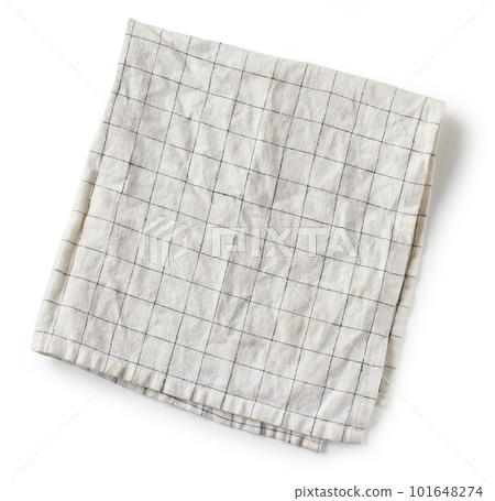 folded cotton napkin folded cotton napkin 101648274