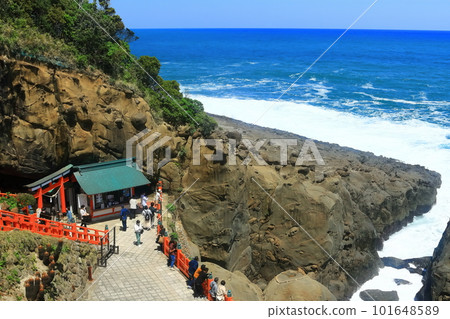 [Miyazaki Prefecture] Udo Shrine Ryugu in fine weather 101648589