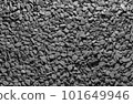 Pebbles sand black and white coffee texture 101649946