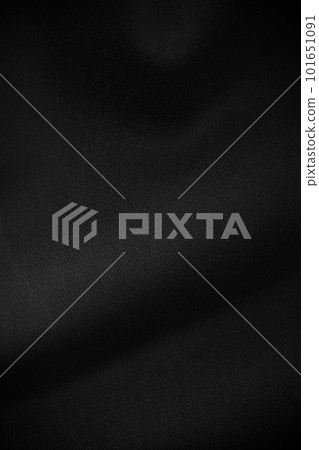 Black fabric sheets background or texture. 101651091