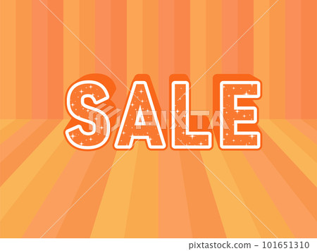 Sale flyer/banner design (illustration) orange Sale flyer/banner design (illustration) orange 101651310