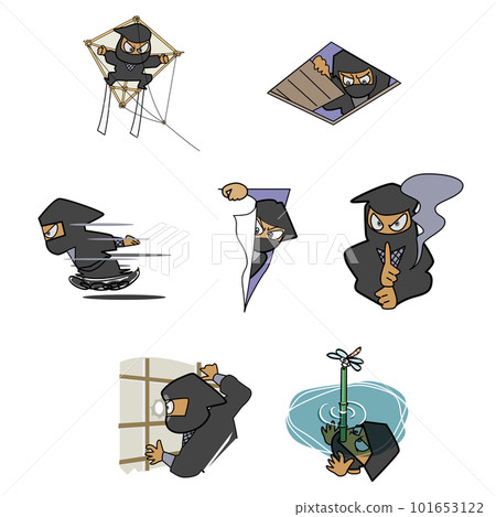 Infiltrating Ninja Set 101653122