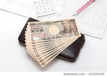紙幣和家庭賬戶 101654290
