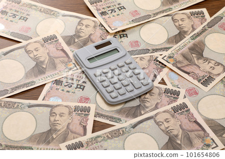 一萬日元的賬單 一萬日元的賬單 101654806