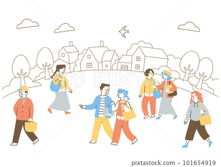 學生上下學_設置_顏色 學生上下學_設置_顏色 101654919