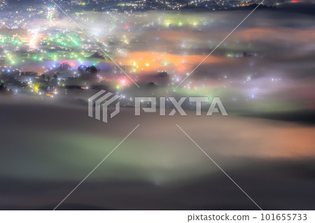 《Saitama Prefecture》 Chichibu Sea of Clouds / Night View 101655733