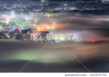 《Saitama Prefecture》 Chichibu Sea of Clouds / Night View 101655734