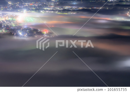 《Saitama Prefecture》 Chichibu Sea of Clouds / Night View 101655735
