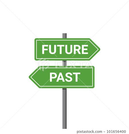 Future past present board icon. Now pas and future way destiny sign Future past present board icon. Now pas and future way destiny sign 101656400