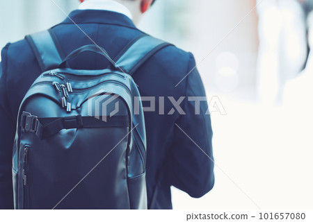 Back view of a businessman Business image 101657080