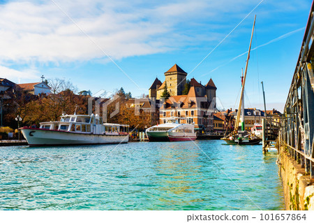 Photo of Annecy Castle and embankment 101657864