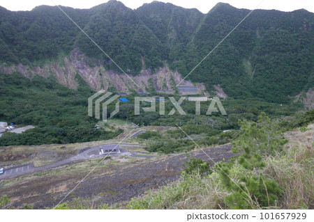 Remote and isolated hidden island Aogashima island in Tokyo, Japan Remote and isolated hidden island Aogashima island in Tokyo, Japan 101657929