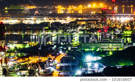 工廠夜景（水島產業園區） 101658607