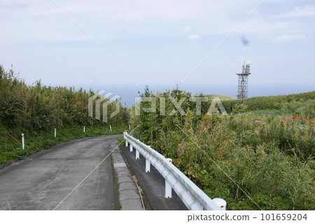 Remote and isolated hidden island Aogashima island in Tokyo, Japan Remote and isolated hidden island Aogashima island in Tokyo, Japan 101659204