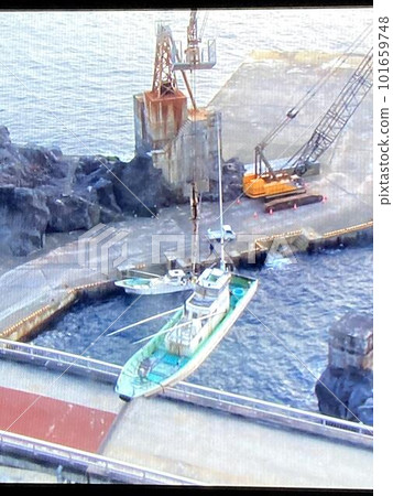 Remote and isolated hidden island Aogashima island in Tokyo, Japan Remote and isolated hidden island Aogashima island in Tokyo, Japan 101659748