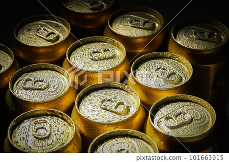 cold canned beer cold canned beer 101663915
