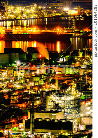 工廠夜景（水島產業園區） 101664285