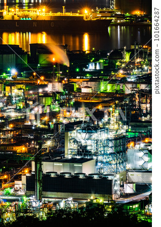 工廠夜景（水島產業園區） 101664287