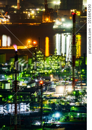 工廠夜景（水島產業園區） 101664290
