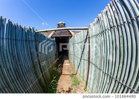 Wildlife Walking Path Protection Fence Poles 101664480