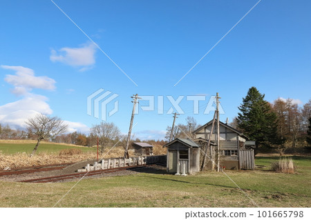 Hokkaido Betsukai Former Shibetsu Line Okuyukiusu Station Hokkaido Betsukai Former Shibetsu Line Okuyukiusu Station 101665798