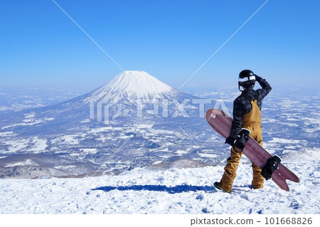 二世古、羊蹄山、Gentenstick 和冬天 101668826