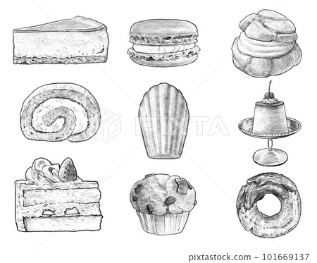 confectionery illustration 101669137