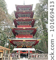 Five-storied pagoda, Nikko Toshogu Shrine, Nikko City, Tochigi Prefecture 101669413