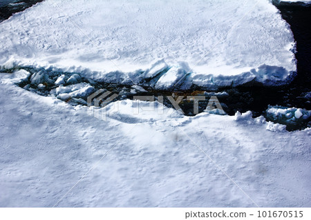 North pole 2016. The ice and openings on 84-88 parallel North pole 2016. The ice and openings on 84-88 parallel 101670515