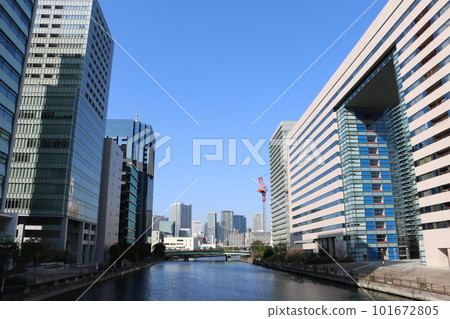 Riverage Shinagawa, characterized by its open space 101672805