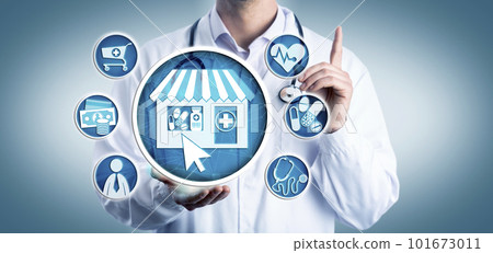 Cardiologist Presenting On Retail Healthcare Cardiologist Presenting On Retail Healthcare 101673011