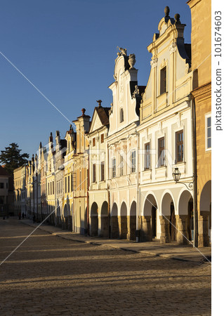 Telc, Unesco world heritage site, Southern Moravia, Czech Republic. 101674603