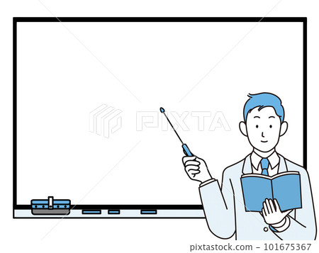 Men in suits described on the whiteboard Men in suits described on the whiteboard 101675367